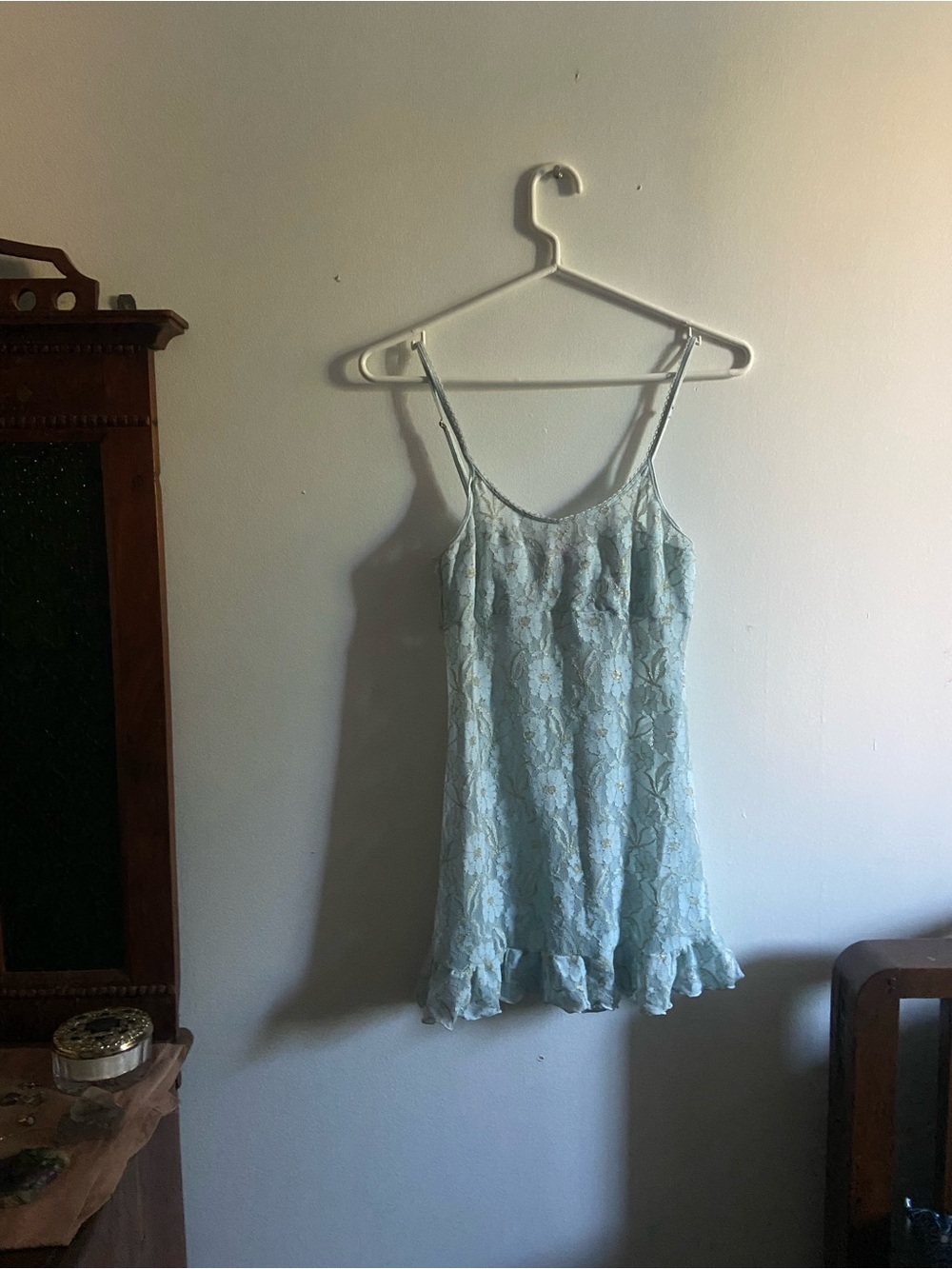 VS Angels angelic Lace Camisole with Gold Thread